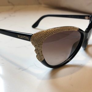 Valentino Swarovski crystal sunglasses